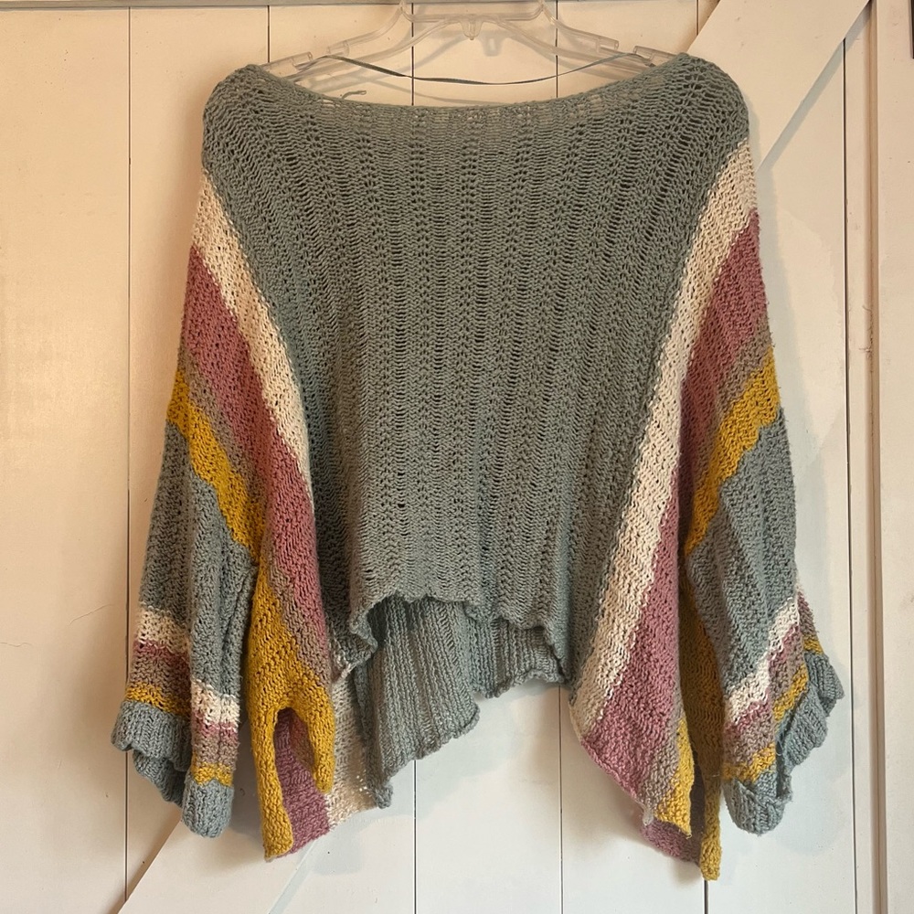 By Together Boutique Sweater Multi Color Size S